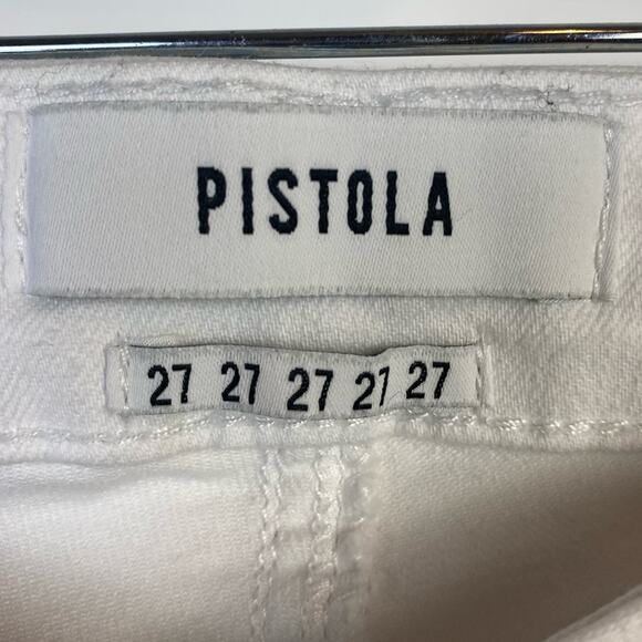 Pistola Revolve Jennifer White Womens Skinny Jean Size 27 - Picture 5 of 10